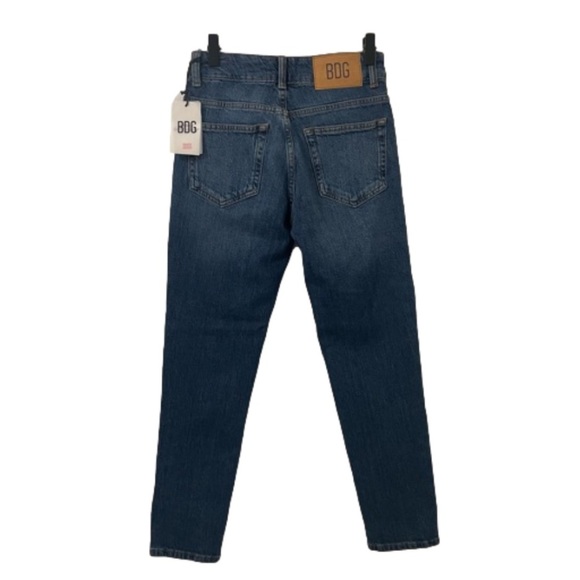BDG by Urban Outfitters NWT Mid-Rise Skinny Denim Jeans Size 24 Medium Wash - Picture 2 of 6